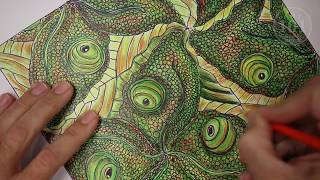 Rotation Tessellation  Visual Art LessonTutorial [upl. by Cyprian]