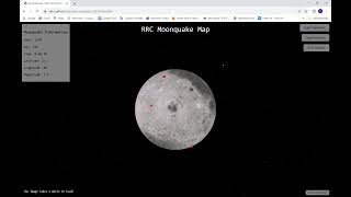 Moonquake map Nasa challenge 2023 [upl. by Rafa]