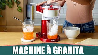 LA MEILLEURE MACHINE À GRANITÉ  Ariete Sweet Granita 78 [upl. by Tressia2]