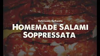 Making Soppressata at Home With UMAi Salumi [upl. by Enomahs256]