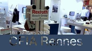 Bosch Rexroth sur le salon CFIA Rennes 2015 [upl. by Uokes]