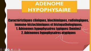 adénome hypophysaire [upl. by Hahnke]