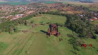 Ruínas de São Miguel das Missões  DRONE [upl. by Neeluj111]