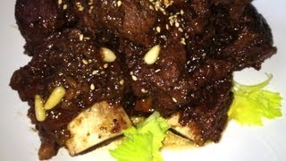 Easy Korean braised beef short ribs Makgalbijjim 막갈비찜 [upl. by Notnirt224]