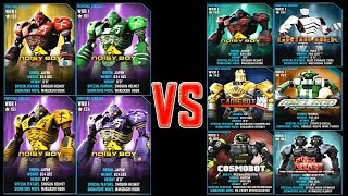 Real Steel WRB Noisy Boy VS WRB I ROBOTS Series Fights  Old School Живая Сталь [upl. by Ferree]