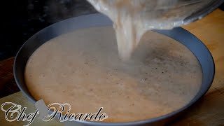 Jamaican Oats Porridge How To Make Real Jamaican Oats Porridge Recipe By  Chef Ricardo Cooking [upl. by Ysabel]