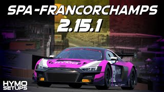 SpaFrancorchamps Hotlap  SETUP  2151  Audi R8 LMS EVO II  Assetto Corsa Competizione v195 [upl. by Notyrb708]