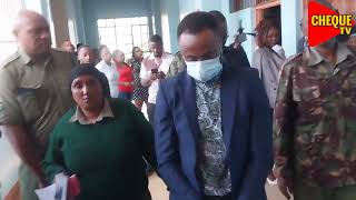 DRAMA AS JOWIE IRUNGU LEAVES MILIMANI LAW COURT UNDER TIGHT SECURITY [upl. by Kimura582]