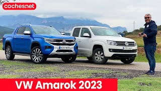 Volkswagen Amarok 2023 vs VW Amarok 2010  Comparativa  Review en español  cochesnet [upl. by Harriot456]