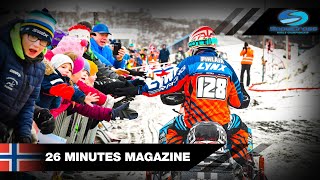 FIM SNX Snowcross World Championship  Norway 2023 MXGP Motocross [upl. by Ranip]