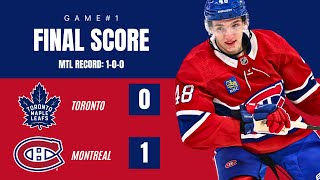 Montreal Canadiens Game 1 Analysis BIG WIN [upl. by Erhard234]