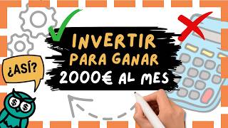 🦉 Como INVERTIR para GANAR DINERO siendo principiante ✅ dinero finanzaspersonales inversiones [upl. by Avirt]