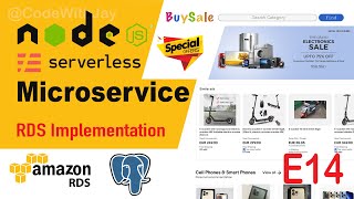 Nodejs Serverless Microservices Integrating PostgreSQL amp RDS for Ultimate Performance ⚡ [upl. by Llehcar]