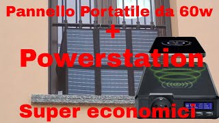 Energia Gratis Ep4 AllPowers S200 e SP026 power station e pannelli portatili economici [upl. by Alesig289]