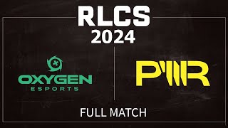 Swiss R1 Oxygen vs PWR  RLCS 2024 Major 2 London  20 June 2024 [upl. by Casady]