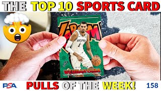 THE WEMBY KABOOM 11 WAS PULLED  TOP 10 SPORTS CARD PULLS OF THE WEEK  EP 158 [upl. by Anaibib]