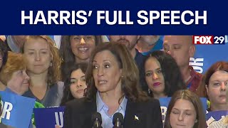 FULL SPEECH Kamala Harris speaks at Labor Day campaign event in Pittsburgh [upl. by Aryamoy]