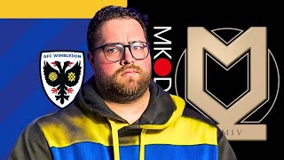 Who are the REAL Dons American Reacts to Wimbledon vs MK Dons Rivalry [upl. by Herstein]