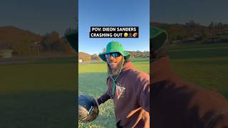 DEION SANDERS CRASHES OUT football 🤣🤦🏾‍♂️🏈 [upl. by Eicrad]