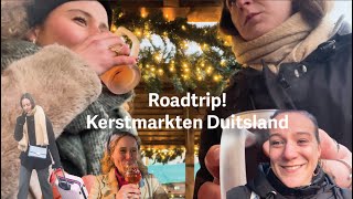 ROADTRIP  kerstmarkten Duitsland  Vlogmas [upl. by Lrad759]