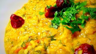 Moong Daal Recipe  With Soya  Yellow Lentil Recipe By HUMA IN THE KITCHEN [upl. by Herve56]