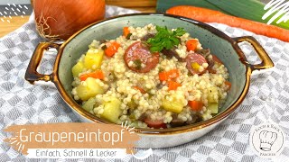 😍Einfache amp super leckere Graupensuppe wie von Oma😋 [upl. by Bidle]