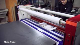 HP Designjet Z series  How to print and finish largeformat posters and photos [upl. by Malek389]