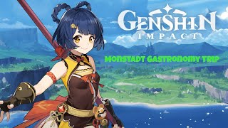 Genshin Impact Monstadt Gastronomy Trip [upl. by Aryaz40]