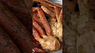 CAJUN BOIL In BRICKELL FLORIDA  SNOW CRAB LEGS [upl. by Annaor]