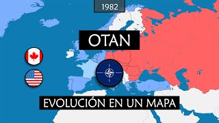 Evolución de la OTAN en un mapa [upl. by Sialac484]