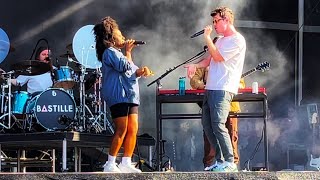 Bastille  No Scrubs Cover  Bottlerock 2023  Live  Napa Valley Ca 52623 [upl. by Ninetta]