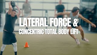 Lateral Force and Total Body Power Training [upl. by Sharla]