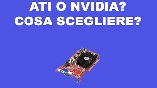 Amd o Nvidia Cosa scegliere [upl. by Ennoid406]