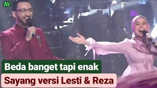 Lesti ft Reza DA  Sayang  Konser Dangdut Mendunia 2019 [upl. by Schreibman318]