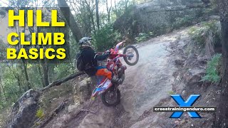 How to do loose rocky hill climbs on dirt bikes︱Cross Training Enduro [upl. by Nanah]