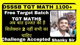 Dsssb tgt math free target batch tgtmaths tgt pgt pgtmaths [upl. by Kirshbaum25]