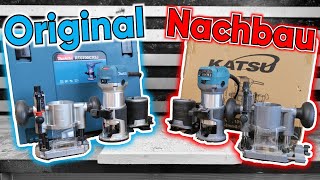 Was können diese Oberfräsen  Makita RT0700CX2J VS KATSU [upl. by Waxman]