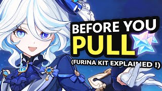 EVERYTHING YOU NEED TO KNOW About Furina  Furina Kit Explained [upl. by Esorrebma]