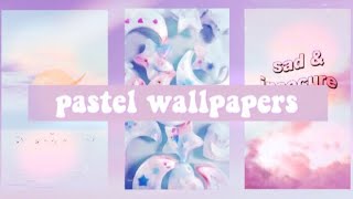 Aesthetic Pastel Wallpaper Pack [upl. by Anitirhc]