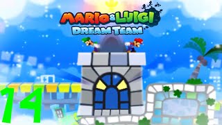 Mario amp Luigi Dream Team Part 14  Down to Earth [upl. by Notkcorb]