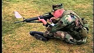 How to Shoot a Gun  US Marine Corps Rifle Training  USMC Training Video FULL  AR15 [upl. by Wobniar]