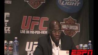 UFC 107 PRESSER Kongo hates Mir [upl. by Geof]