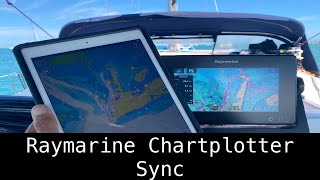 Connecting Your iPadiPhone Navionics to your Raymarine ChartPlotter [upl. by Nodroj]