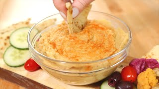 Homemade Hummus [upl. by Linneman]