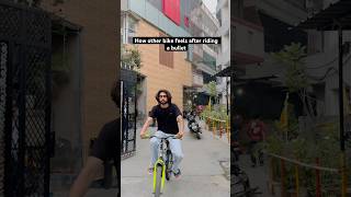 Sari bikes halki lagne lagti hai😂 relatablecontent viralshortsvideos theboys [upl. by Rabjohn485]