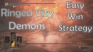 Demon in Pain amp From Below Boss MADE EASY  Dark Souls 3 Ringed City DLC  Solo NG7 [upl. by Elijah]