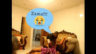 asthma attack prank on little sister to see her reaction 😂😂😂😂😂 hilarious😨 [upl. by Ynaffit686]