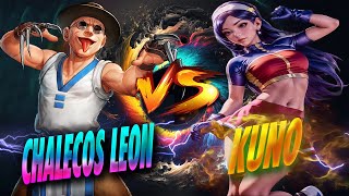 KOF 2002  KUNO LE DA PALIZA A CHALECOS LEON 🤕🤛 [upl. by Grizel]