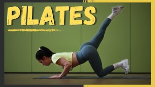 PILATES beginners amp advanced FRIENDLY ✔️ pilates postpartum momroutine workout fullbodyworkout [upl. by Sisxela]