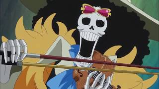 One Piece  Brook Song yohohoho ENG DUB [upl. by Lleznov]